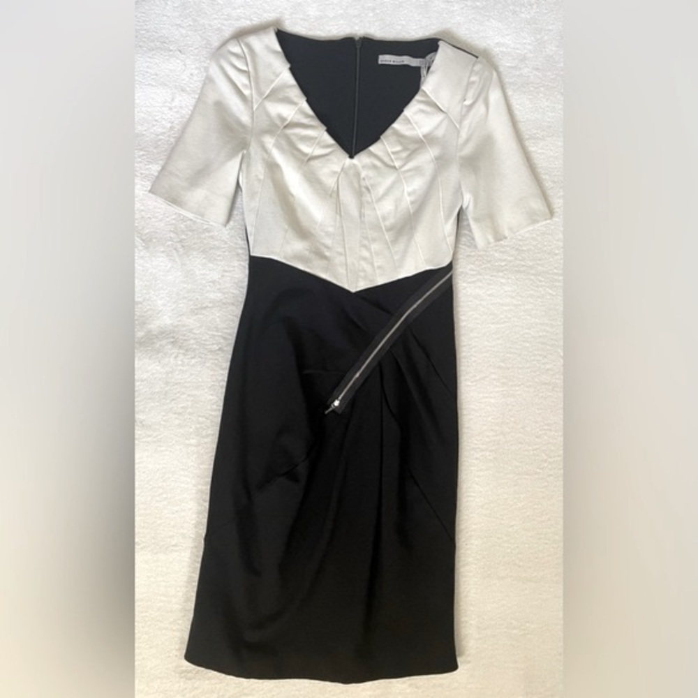 Karen Millen Dress - Black/White - US Size 6